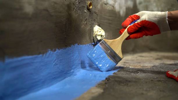 Large-scale Interior Drainage System work completed in Amherst, VA by SJ Waterproofing Pros