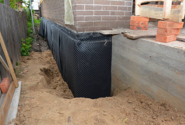 Expert waterproofing evaluation at a Amherst, VA property